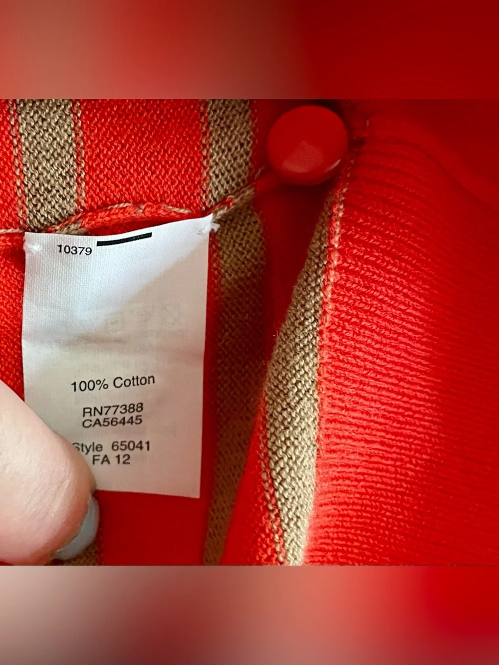 ❤️‍🔥 J. Crew Striped Button-Front Cardigan ❤️‍🔥